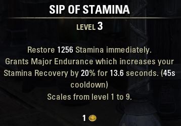 how do i make a sip of ravage stamina