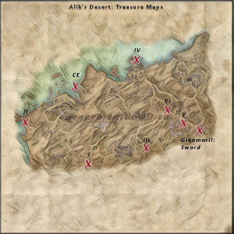 ESO Treasure Map Compendium BenevolentBowd Ca