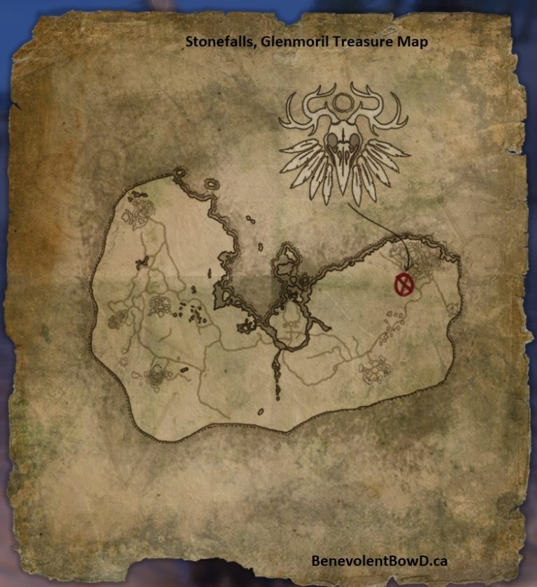 ESO Glenmoril Wyrd Treasure Maps Collection BenevolentBowd.ca