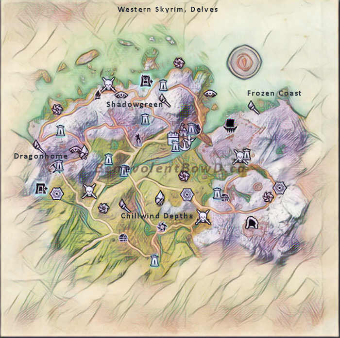 ESO Guide Western Skyrim Daily Quests BenevolentBowd.ca