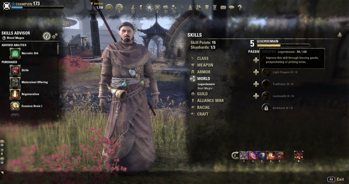 ESO W2T Lockpicking BenevolentBowd.ca