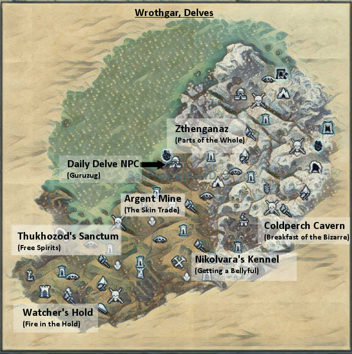 ESO Wrothgar: Do you know about the daily quests? - BenevolentBowd.ca