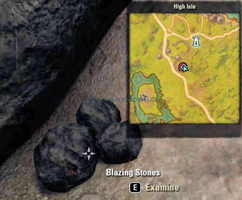 eso druidic provisioning station lead location blazing stones